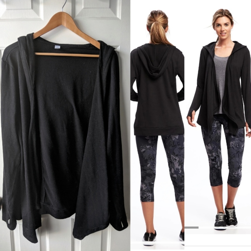 Old Navy open front hooded sweatshirt